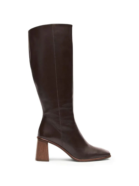  Alohas Square-toe Boots - Brown 