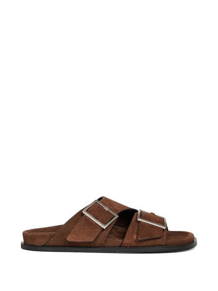  Alohas Suede Mules - Brown 