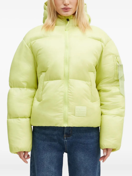  Alpha Industries Cloud Hooded Pocket Jacket - Green 