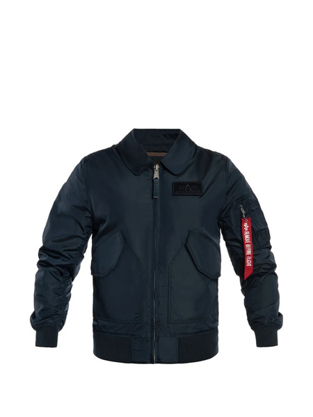  Alpha Industries Long-sleeves Bomber Jacket - Blue 