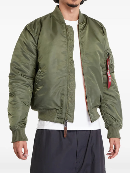  Alpha Industries Ma-1 Vf 59 Zip-up Bomber Jacket - Green 