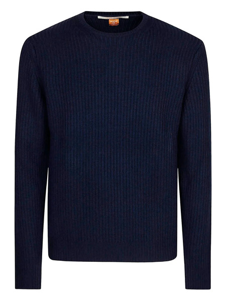  Alpha Industries Ribbed Wool Sweater - Blue 