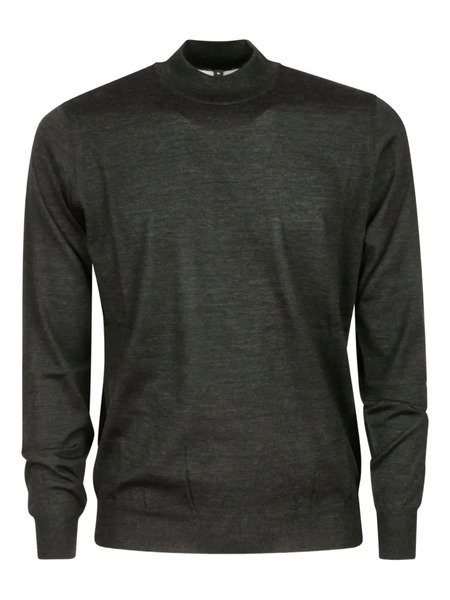  Alpha Industries Turtleneck Wool Sweater - Grey 