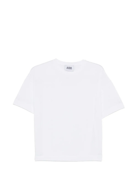  Alpha Studio Short-sleeve T-shirt - White 