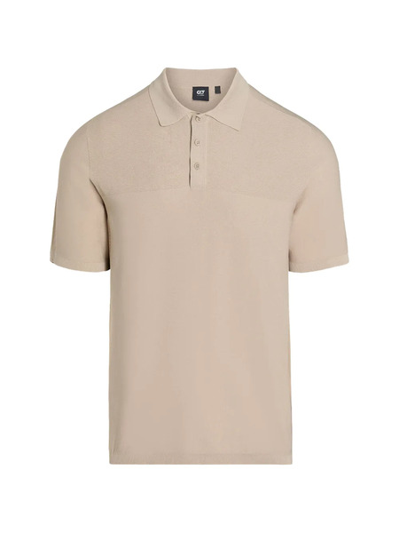  Alpha Tauri Knitted Polo Shirt - Neutrals 