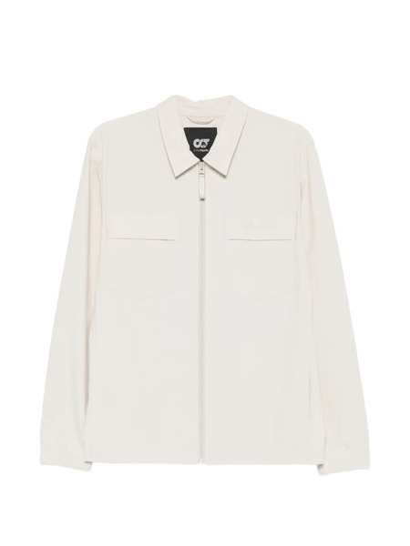  Alpha Tauri Zip-fastening Chest-pocket Jacket - Neutrals 