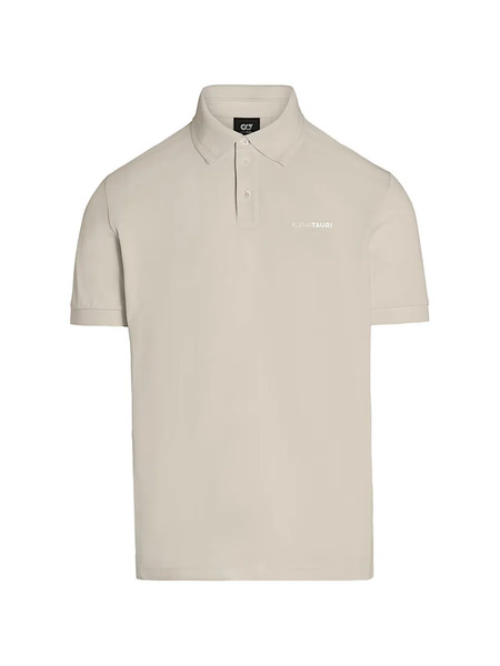  Alphatauri Button Polo Shirt - Neutrals 