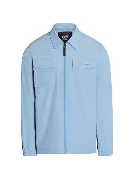  Alphatauri Buttoned Pocket Jacket Shirt - Blue 