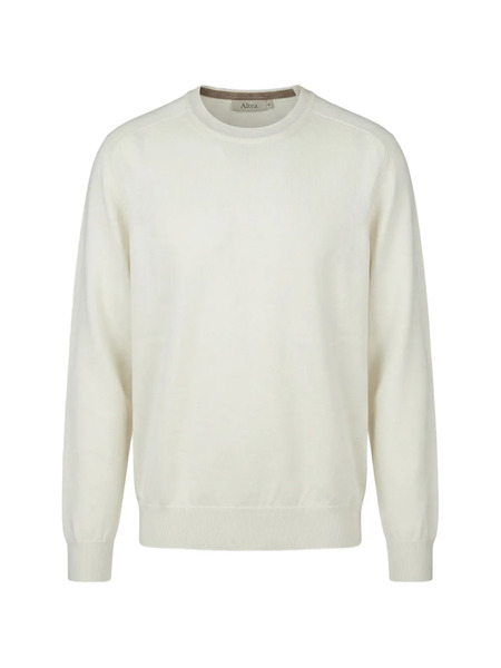  Altea Crew Neck Knitwear - White 