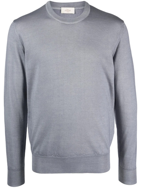  Altea Crew-neck Virgin-wool Jumper - Grey 