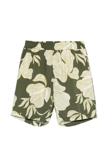  Altea Floral-print Shorts - Green 