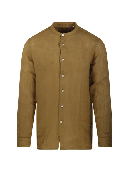  Altea Long-sleeve Buttoned Shirt - Brown 
