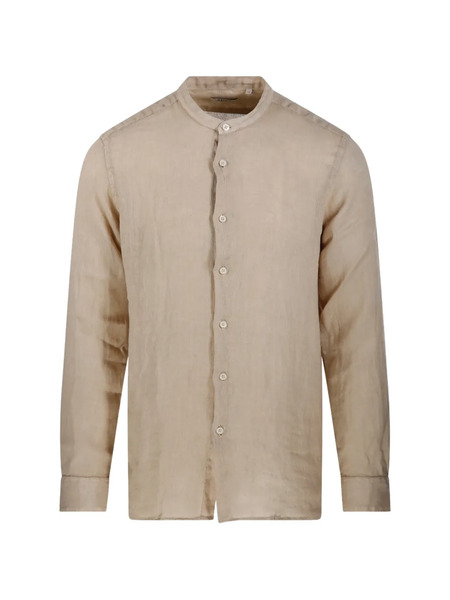 Altea Long-sleeve Buttoned Shirt - Neutrals 