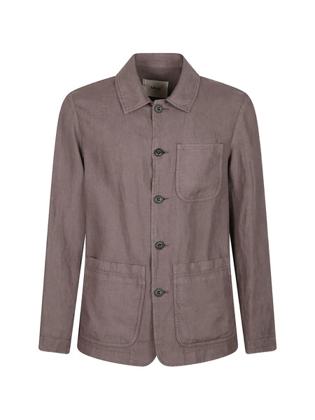  Altea Patch-pocket Overshirt - Brown 
