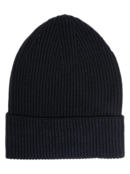  Altea Ribbed-knit Virgin Wool Beanie - Blue 