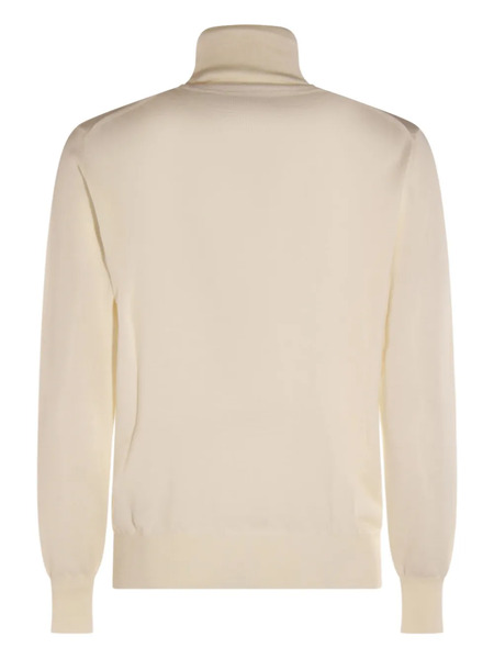  Altea Roll-neck Sweater - White 