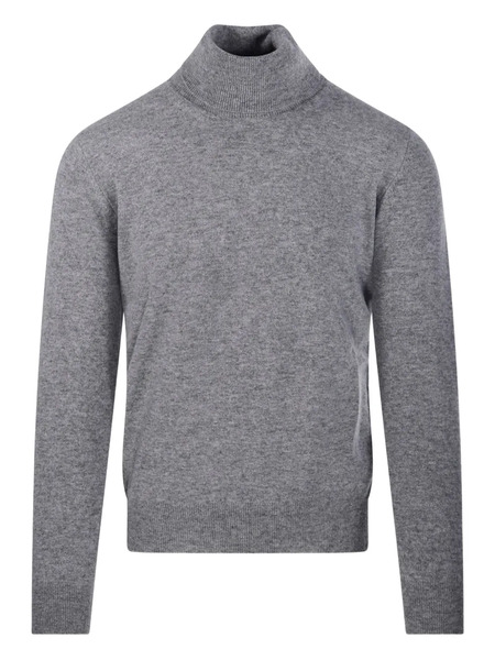  Altea Roll-neck Wool Sweater - Grey 
