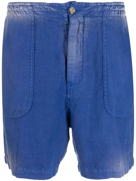  Altea Straight-leg Elasticated Shorts - Blue 