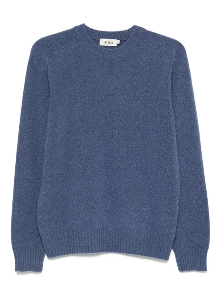  Altea Wool Crew-neck Sweater - Blue 
