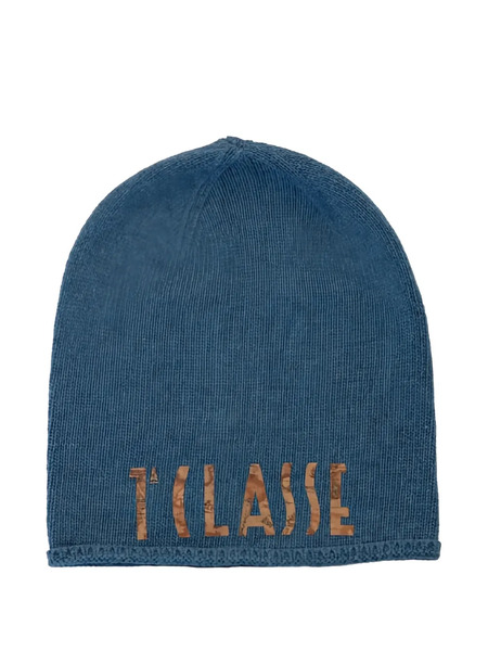  Alviero Martini 1° Classe Intarsia Beanie Hat - Blue 