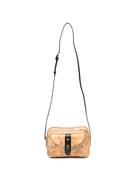  Alviero Martini 1° Classe Map-print Shoulder Bag - Neutrals 