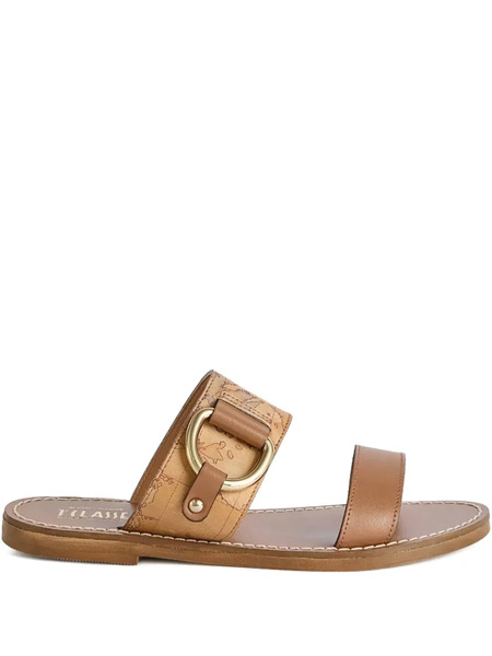  Alviero Martini 1° Classe Printed Sandals - Brown 