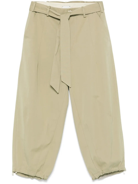  Alysi Belted Trousers - Neutrals 