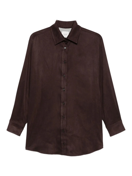  Alysi Button-down Shirt - Brown 
