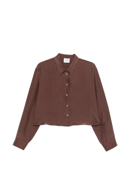  Alysi Buttoned Shirt - Brown 