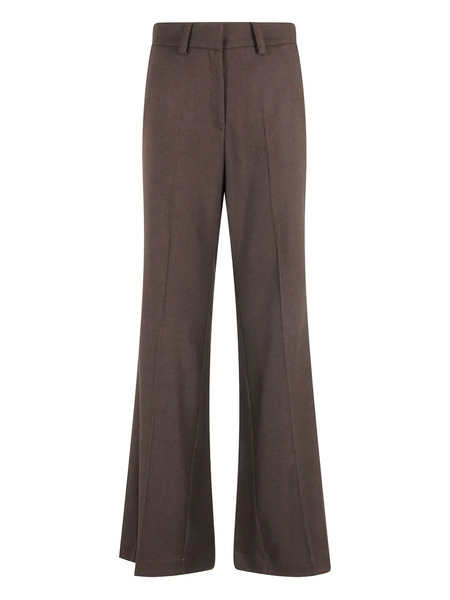  Alysi Buttoned Trousers - Brown 