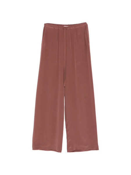  Alysi Drawstring Trousers - Brown 