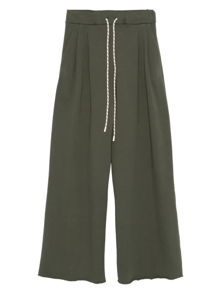  Alysi Drawstring Trousers - Green 