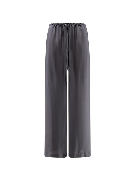  Alysi Elastic-waistband Drawstring Trousers - Grey 