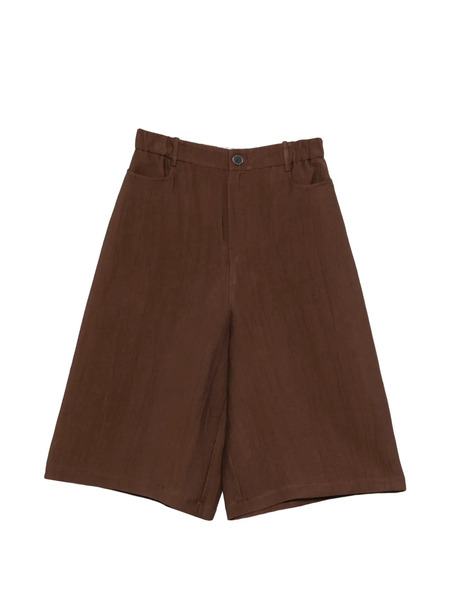  Alysi Elasticated Trousers - Brown 