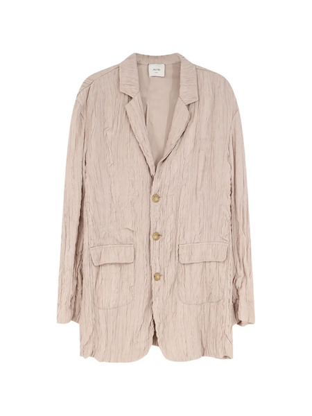  Alysi Flap-pockets Wrinkled Blazer - Neutrals 