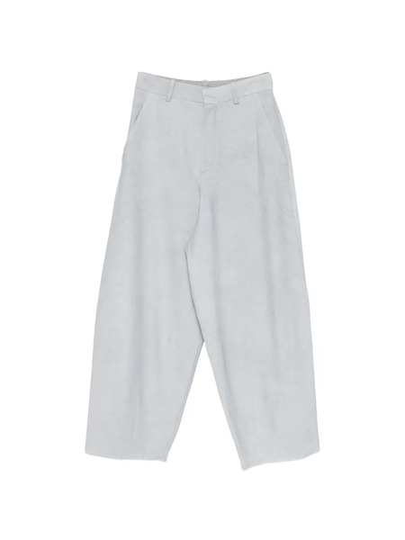  Alysi Flat-front Trousers - Blue 