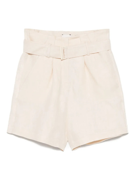  Alysi Linen Shorts - Neutrals 
