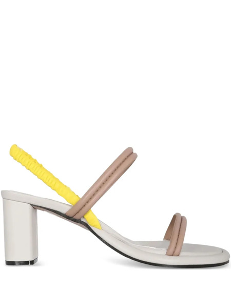  Alysi 60mm Strap Heeled Sandals - Neutrals 