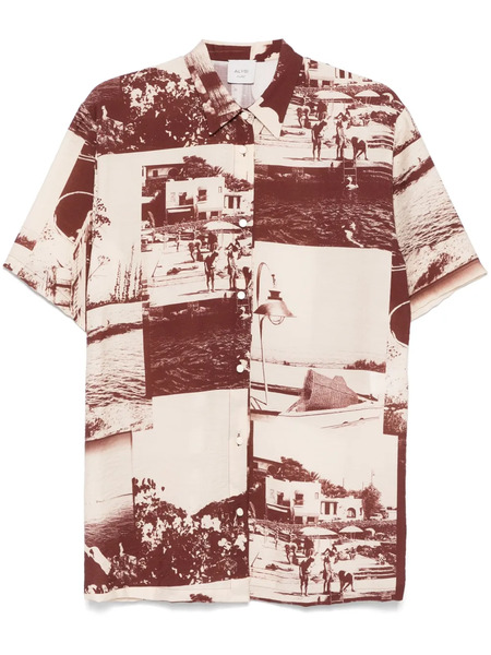  Alysi Printed Shirt - Brown 