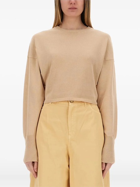  Alysi Round-neck Sweater - Neutrals 