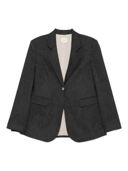  Alysi Single-button Blazer - Grey 
