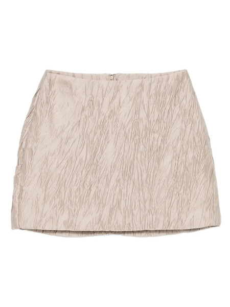  Alysi Textured Skirt - Grey 