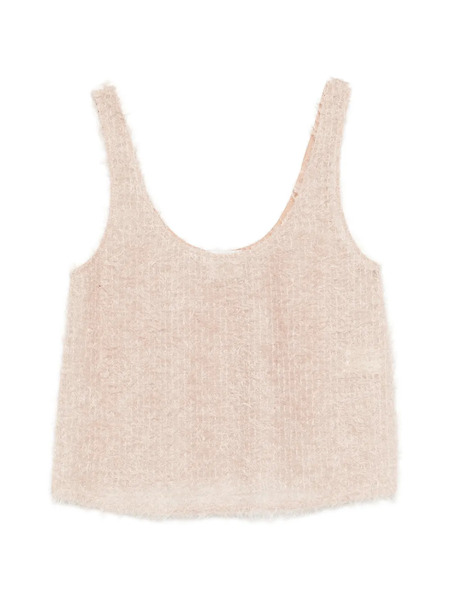  Alysi Textured Tank Top - Neutrals 