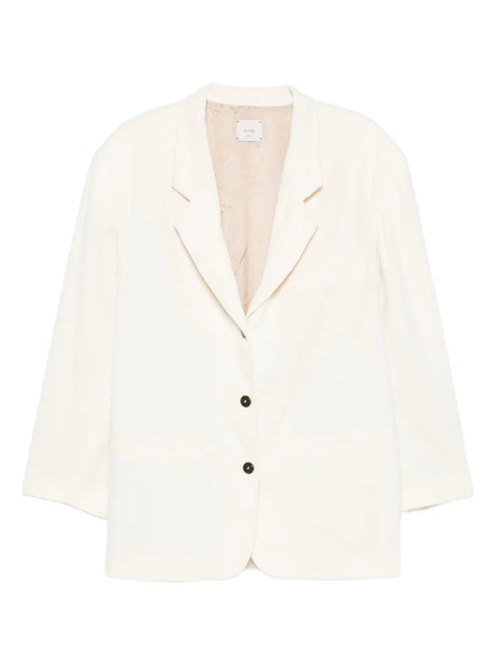  Alysi Three-button Corduroy Blazer - Neutrals 