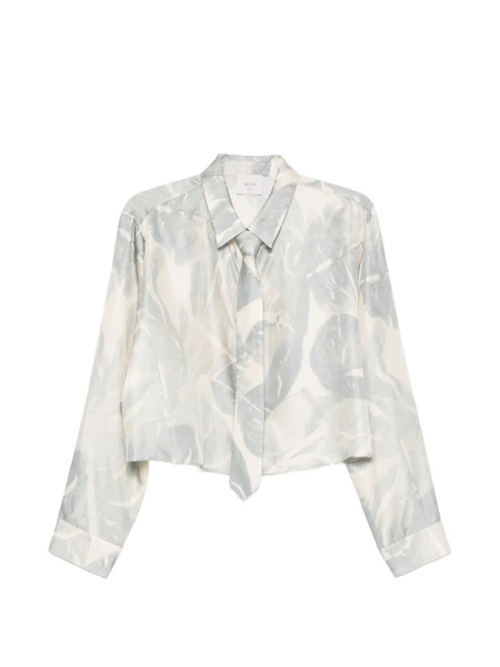  Alysi Tie Printed Shirt - Neutrals 