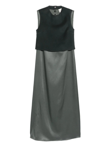  Alysi Top-panel Dress - Grey 