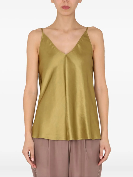  Alysi V-neck Top - Green 
