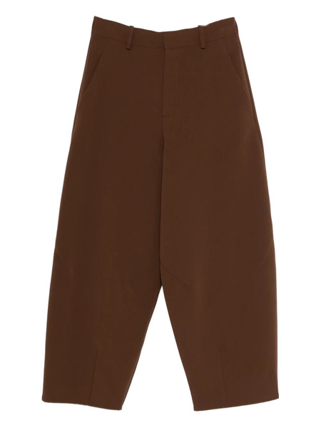  Alysi Wide-leg Trousers - Brown 
