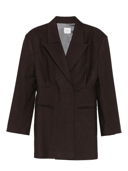 Alysi Wool Blazer - Brown 