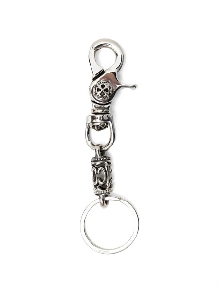  Amal Guessous Ornate Keyring - Silver 